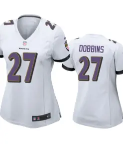 J.K. Dobbins Baltimore Ravens Nike Women's 2020 NFL Draft Game Jersey - White