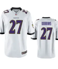 J.K. Dobbins Baltimore Ravens Nike 2020 NFL Draft Game Jersey - White
