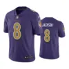 Lamar Jackson Baltimore Ravens Nike Color Rush Limited Jersey - Purple