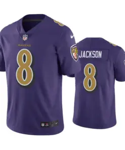 Lamar Jackson Baltimore Ravens Nike Color Rush Limited Jersey - Purple