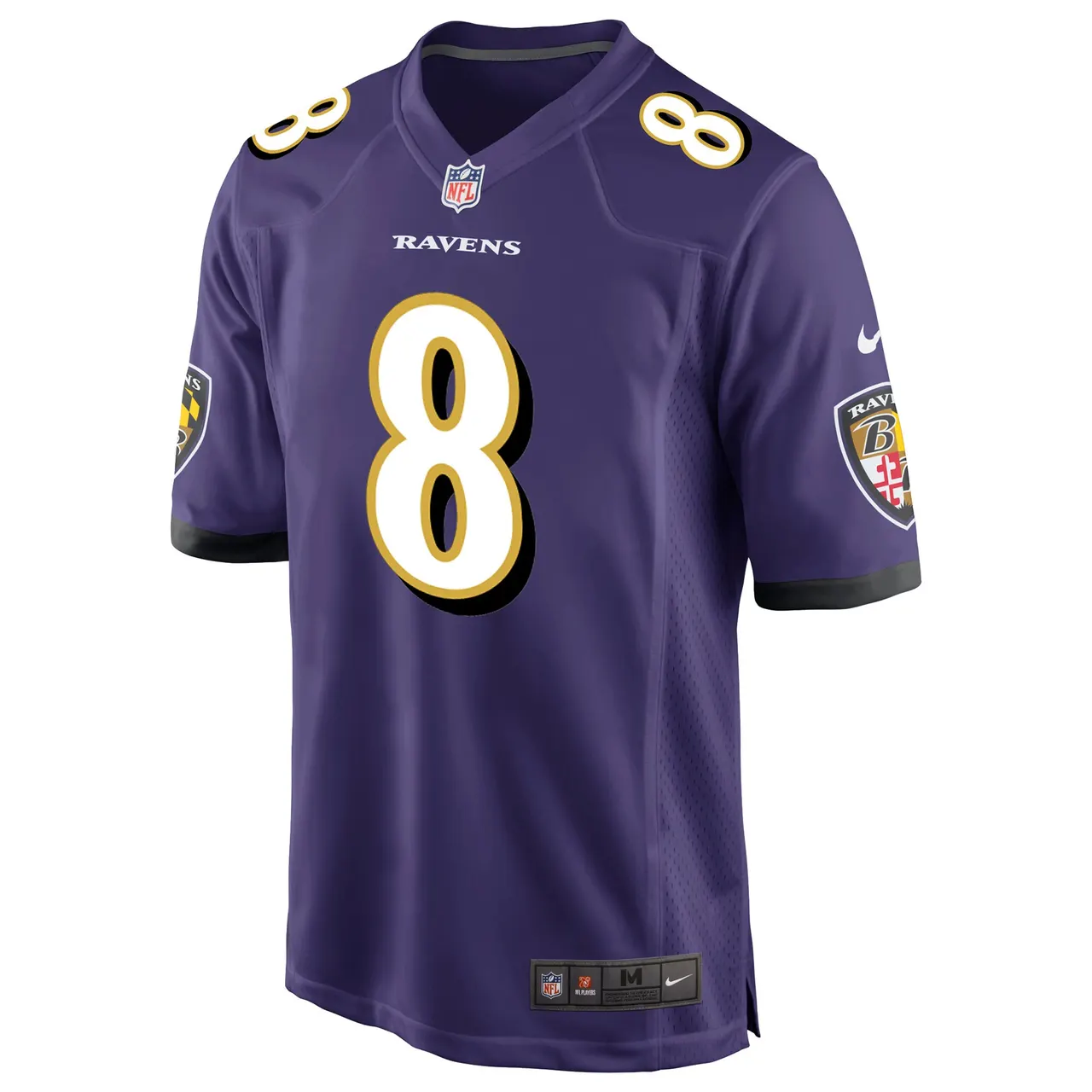 Lamar Jackson Baltimore Ravens Nike Home Game Jersey - Purple - Lamar Jackson Mens - Purple