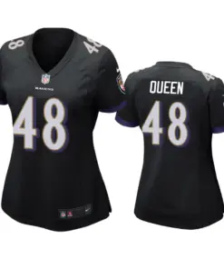 Patrick Queen Baltimore Ravens Nike Women's 2020 NFL Draft Game Jersey - Black