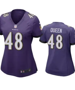 Patrick Queen Baltimore Ravens Nike Women's 2020 NFL Draft Game Jersey - Purple