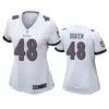 Patrick Queen Baltimore Ravens Nike Women's 2020 NFL Draft Game Jersey - White