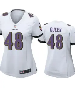 Patrick Queen Baltimore Ravens Nike Women's 2020 NFL Draft Game Jersey - White