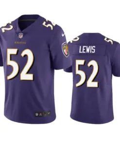 Ray Lewis Baltimore Ravens Nike Vapor Untouchable Limited Retired Player Jersey - Purple
