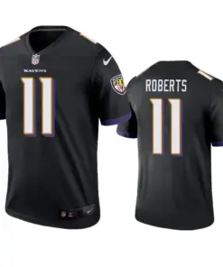 Seth Roberts Baltimore Ravens Nike Legend Jersey - Anthracite