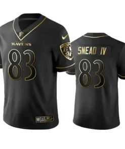 Willie Snead IV Baltimore Ravens Nike 2019 Golden Edition Vapor Untouchable Limited Jersey - Anthracite
