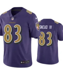 Willie Snead IV Baltimore Ravens Nike Color Rush Limited Jersey - Purple