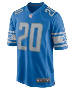 Barry Sanders Detroit Lions Nike Game Retired Player Jersey - Royal Blue - Image 3