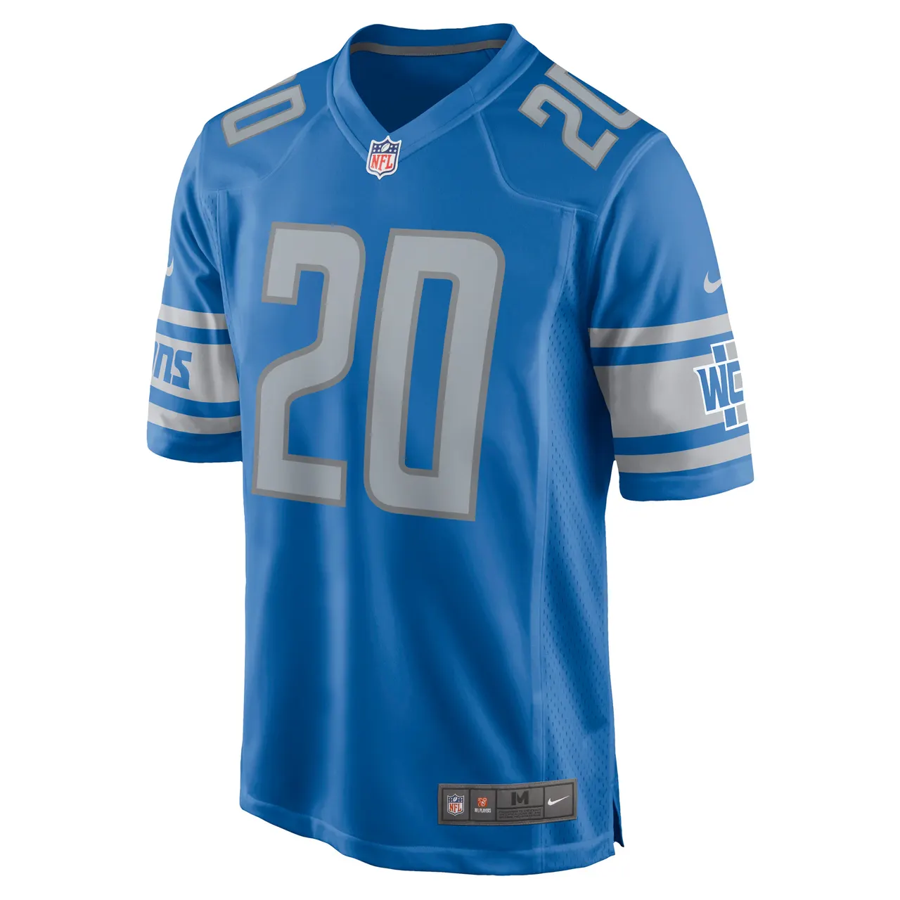 Barry Sanders Detroit Lions Nike Game Retired Player Jersey - Royal Blue - Image 3