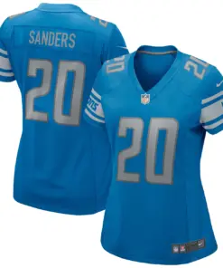 Barry Sanders Detroit Lions Nike Women's Game Retired Player Jersey - Blue