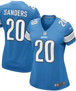 Barry Sanders Detroit Lions Nike Women's Retired Player Game Jersey - Powder Blue