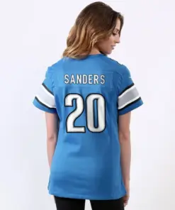 Barry Sanders Detroit Lions Nike Women's Retired Player Game Jersey - Powder Blue - Image 3