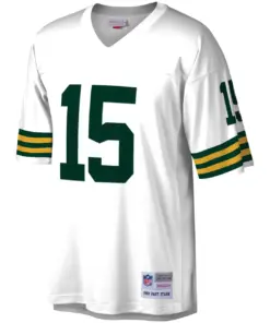 Bart Starr Green Bay Packers Mitchell & Ness 1969 Legacy Replica Jersey - White - Image 3