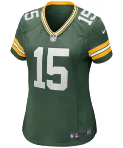 Bart Starr Green Bay Packers Nike Women's Game Retired Player Jersey - Green - Image 3