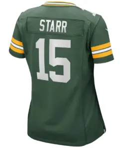 Bart Starr Green Bay Packers Nike Women's Game Retired Player Jersey - Green - Image 4
