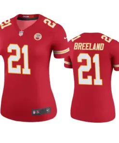 Bashaud Breeland Kansas City Chiefs Nike Color Rush Legend Jersey - Red