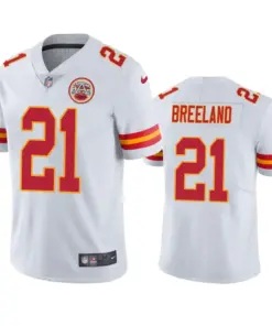 Bashaud Breeland Kansas City Chiefs Nike Vapor Limited Jersey - White