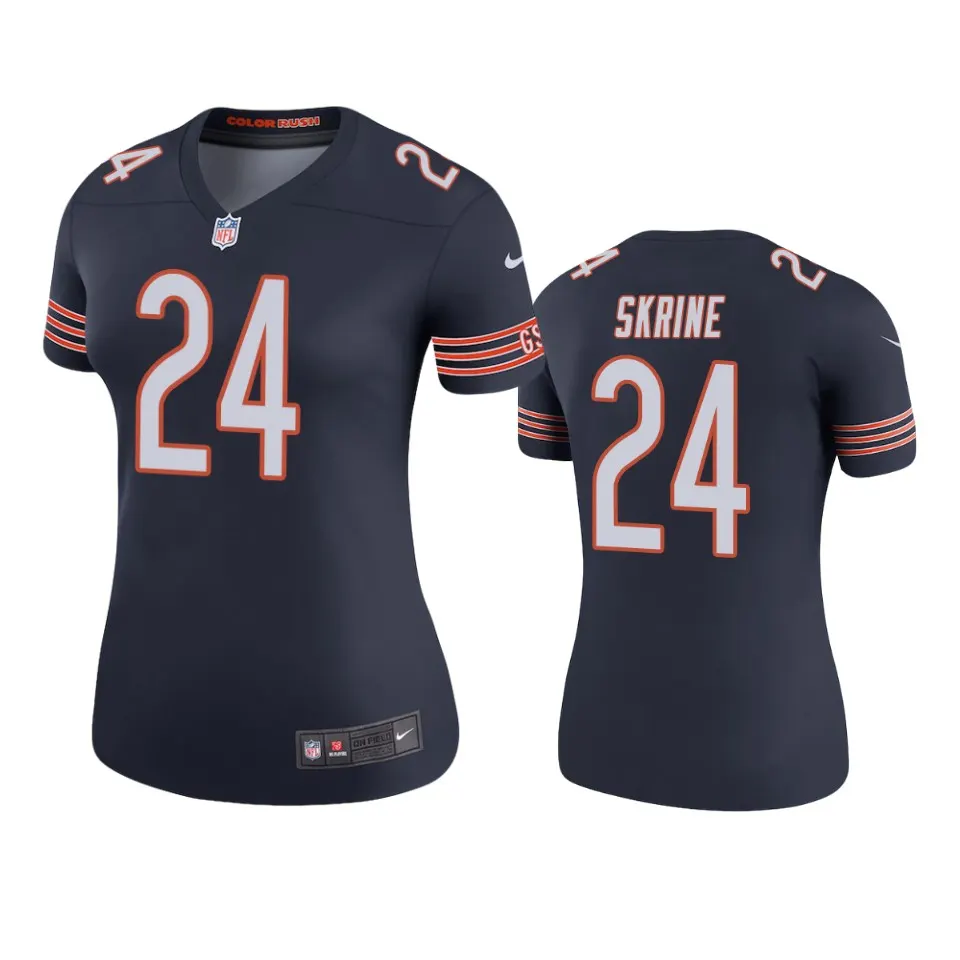 Buster Skrine Chicago Bears Nike Color Rush Legend Jersey - Navy