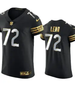 Charles Leno Chicago Bears Nike Golden Edition Vapor Elite Jersey - Black