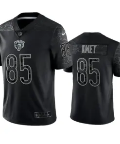 Cole Kmet Chicago Bears Nike RFLCTV Limited Jersey - Black