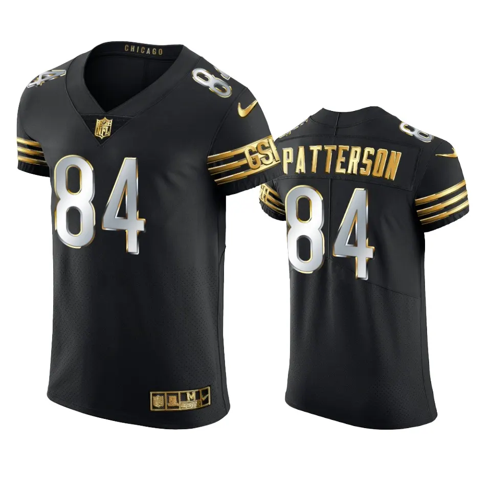 Cordarrelle Patterson Chicago Bears Nike Golden Edition Vapor Elite Jersey - Black