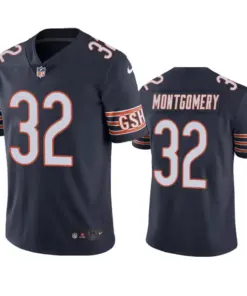 David Montgomery Chicago Bears Nike Color Rush Limited Jersey - Navy