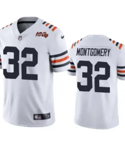 David Montgomery Chicago Bears Nike Alternate Classic 100th Season Limited Jersey - White