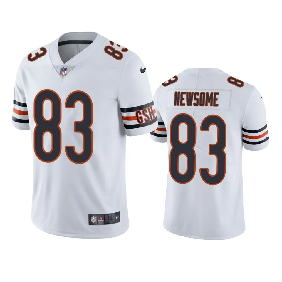 Dazz Newsome Chicago Bears Nike Vapor Limited Jersey - White