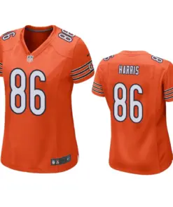 Demetrius Harris Chicago Bears Nike Women's Alternate Game Jersey - Orange