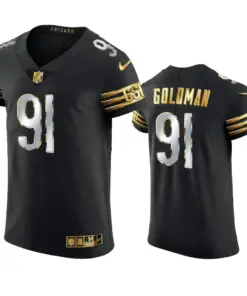 Eddie Goldman Chicago Bears Nike Golden Edition Vapor Elite Jersey - Black