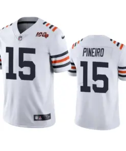 Eddy Pineiro Chicago Bears Nike Alternate Classic 100th Season Limited Jersey - White