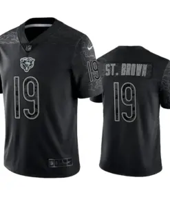 Equanimeous St. Brown Chicago Bears Nike RFLCTV Limited Jersey - Black