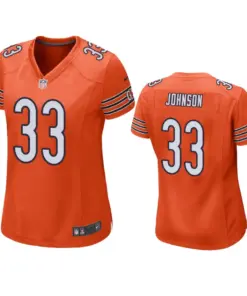 Jaylon Johnson Chicago Bears Nike Women's Alternate Game Jersey - Orange