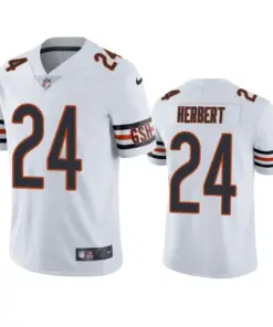 Khalil Herbert Chicago Bears Nike Vapor Limited Jersey - White