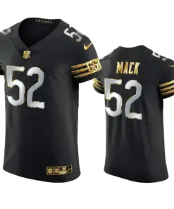 Khalil Mack Chicago Bears Nike Golden Edition Vapor Elite Jersey - Black