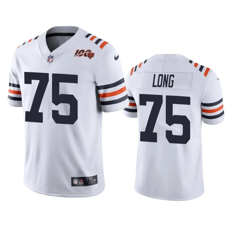 Kyle Long Chicago Bears Nike Alternate Classic 100th Season Limited Jersey - White