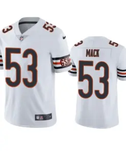 Ledarius Mack Chicago Bears Nike Vapor Limited Jersey - White