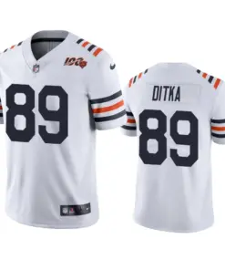Mike Ditka Chicago Bears Nike Alternate Classic 100th Season Limited Jersey - White