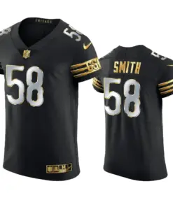 Roquan Smith Chicago Bears Nike Golden Edition Vapor Elite Jersey - Black
