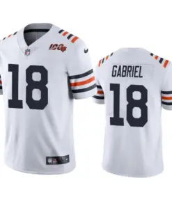 Taylor Gabriel Chicago Bears Nike Alternate Classic 100th Season Limited Jersey - White