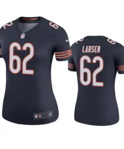 Ted Larsen Chicago Bears Nike Women's Color Rush Legend Jersey - Navy
