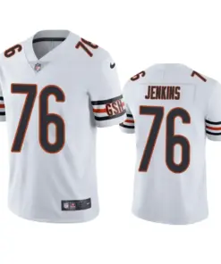 Teven Jenkins Chicago Bears Nike Vapor Limited Jersey - White