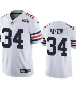Walter Payton Chicago Bears Nike Alternate Classic 100th Season Limited Jersey - White