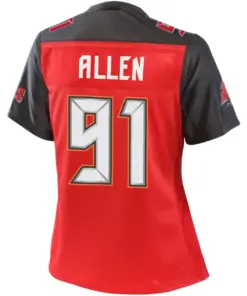 Beau Allen Tampa Bay Buccaneers NFL Pro Line Women's Player Jersey - Red - Image 3