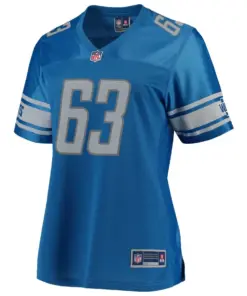 Beau Benzschawel Detroit Lions NFL Pro Line Women's Team Player Jersey - Royal Blue - Image 2