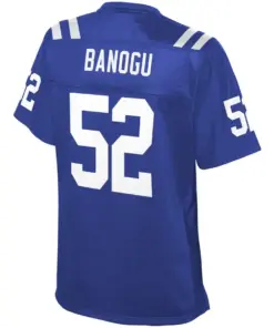 Ben Banogu Indianapolis Colts NFL Pro Line Women's Team Player Jersey - Royal Blue - Image 3