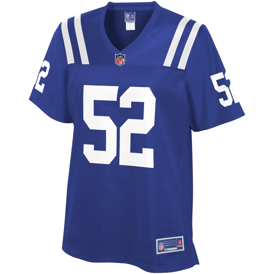 Ben Banogu Indianapolis Colts NFL Pro Line Women's Team Player Jersey - Royal Blue - Image 2
