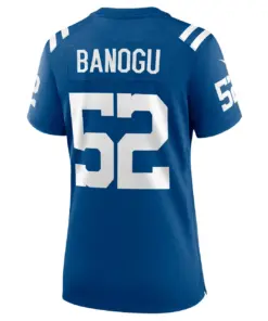 Ben Banogu Indianapolis Colts Nike Women's Game Jersey - Royal Blue - Image 4